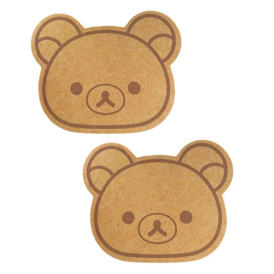 1/2Pcs Cartoon Bear Felt Board Home Office Living Room Wall Mount Animal Shape Memos Notes Photo Message Board Decoration
