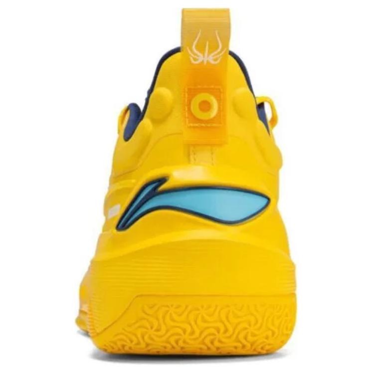 New LiNing YuShuai 16 V2 Anti Slip Wear Resistant Low Top Basketball Shoes Men's Yellow ABAT003-3