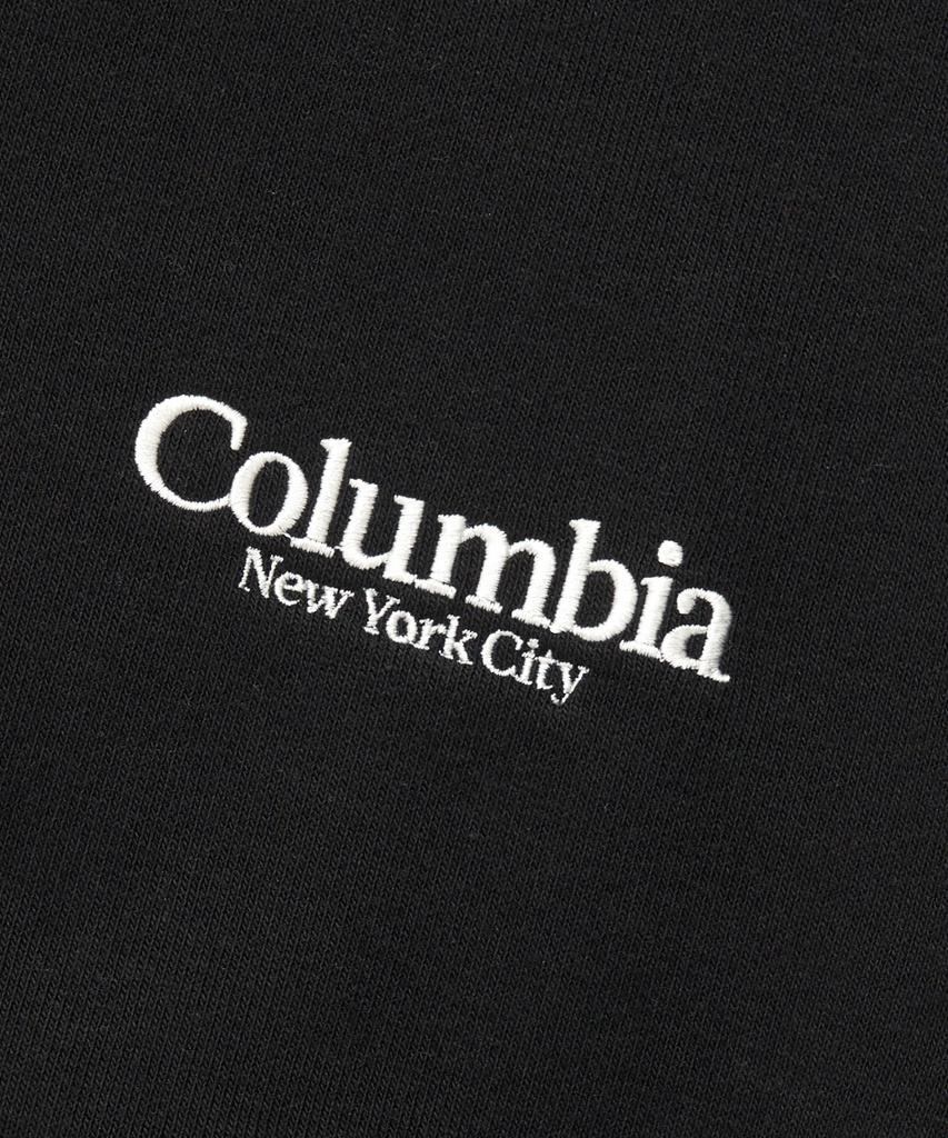 COLUMBIA UNIVERSITY Nyc Emb Terry S/S Crew Neck_Black