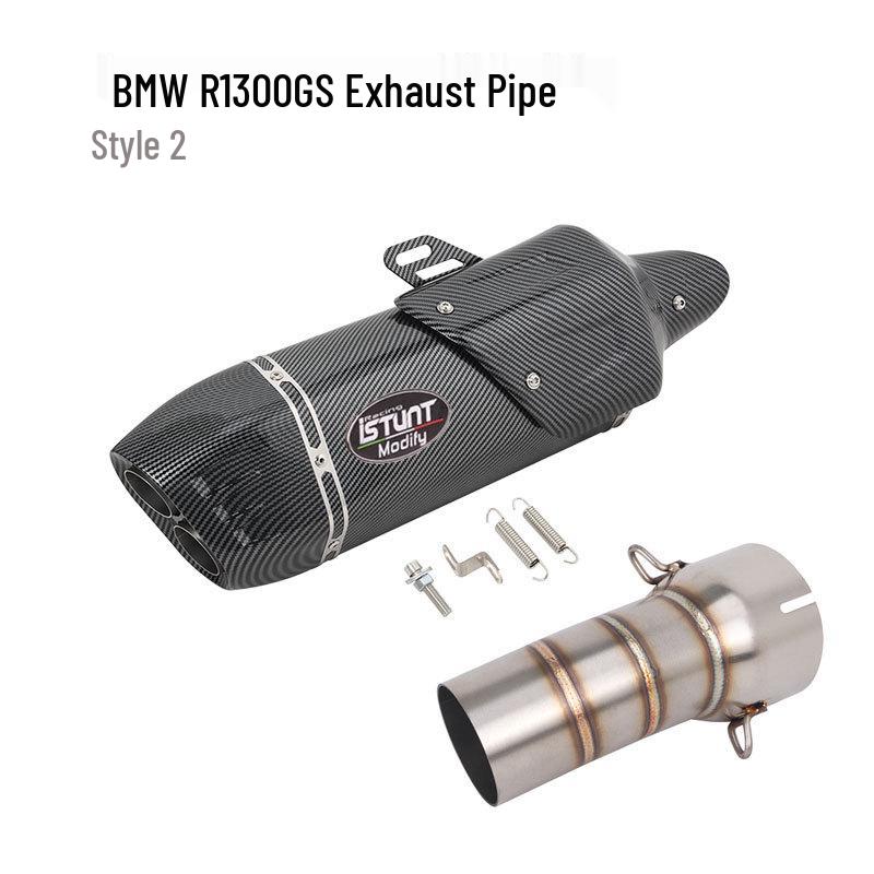 R1300GS ADV Exhaust Modification: Titanium Alloy Header, Mid-section, Tail Section