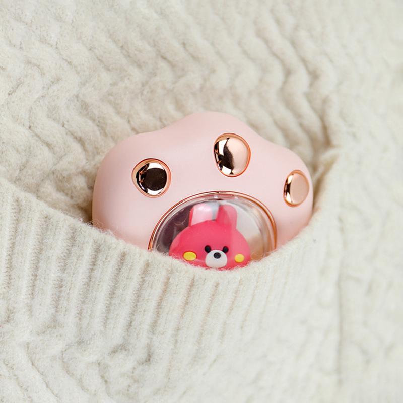 Cute Cat Paw Hand Warmer 500Mah Usb Rechargeable Portable Winter Keep Warm Gadget Pocket Mini Electric Heater Hand Warmer