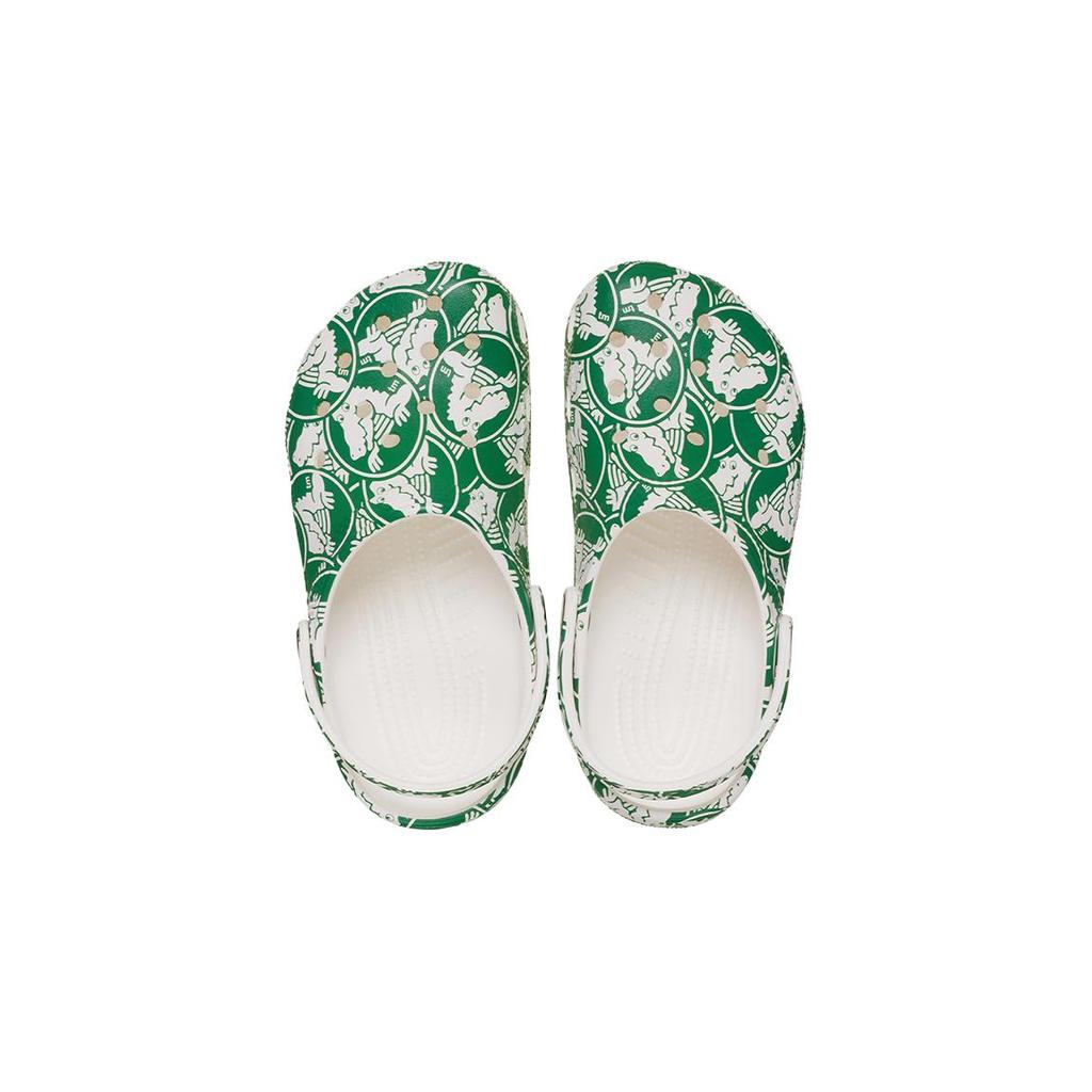 Crocs Children's Sandals White Green Kids' 210007-3WH