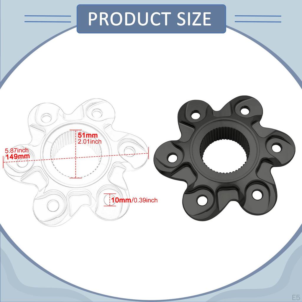 Motorcycle Rear Sprocket Cover Accessories Convenient Replacement Parts