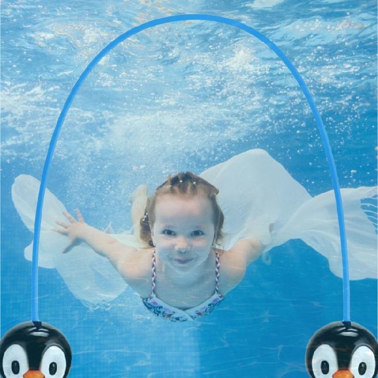 Underwater Pool Toy Swim Hoop Swimming Thru Diving Rings Water Training Sports Pool Diving Swim Thru Door Toy for Kids