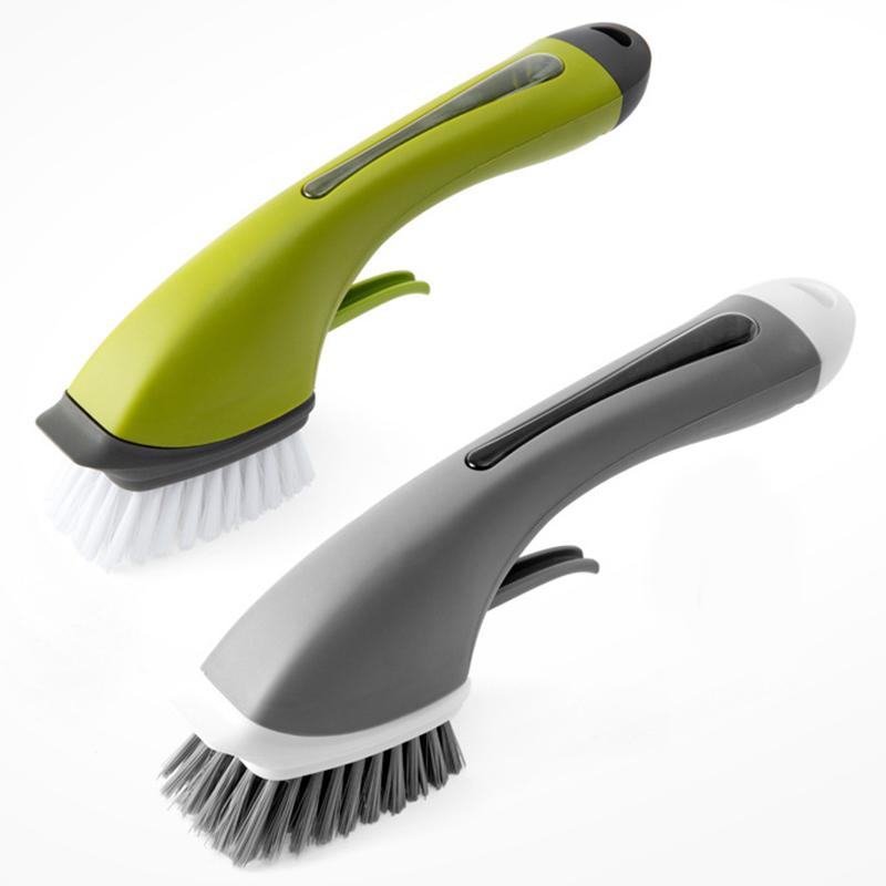 Buy Kitchen Cleaning Brush Long Handle Cleaing Brush Dishwashing Brush