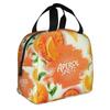 Aperol Spritz Thermoisolierte Lunchtaschen Italienischer Cocktail Alkoholgetränk Wiederverwendbarer Lunchbehälter für Picknick im Freien Lebensmittelbox