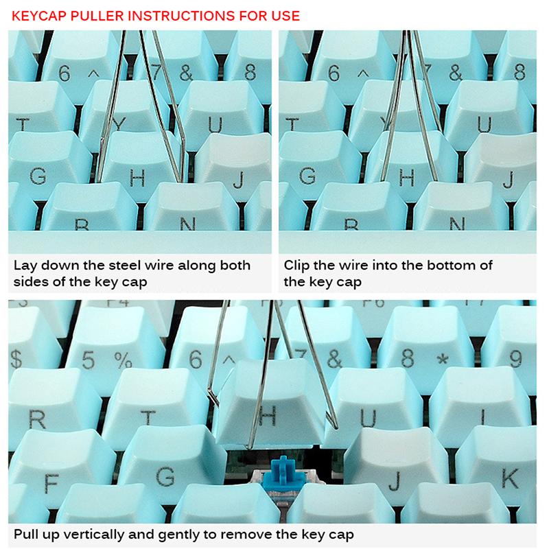 

Универсальный инструмент для снятия переключателей с игровой клавиатуры, прочный съемник колпачков клавиш