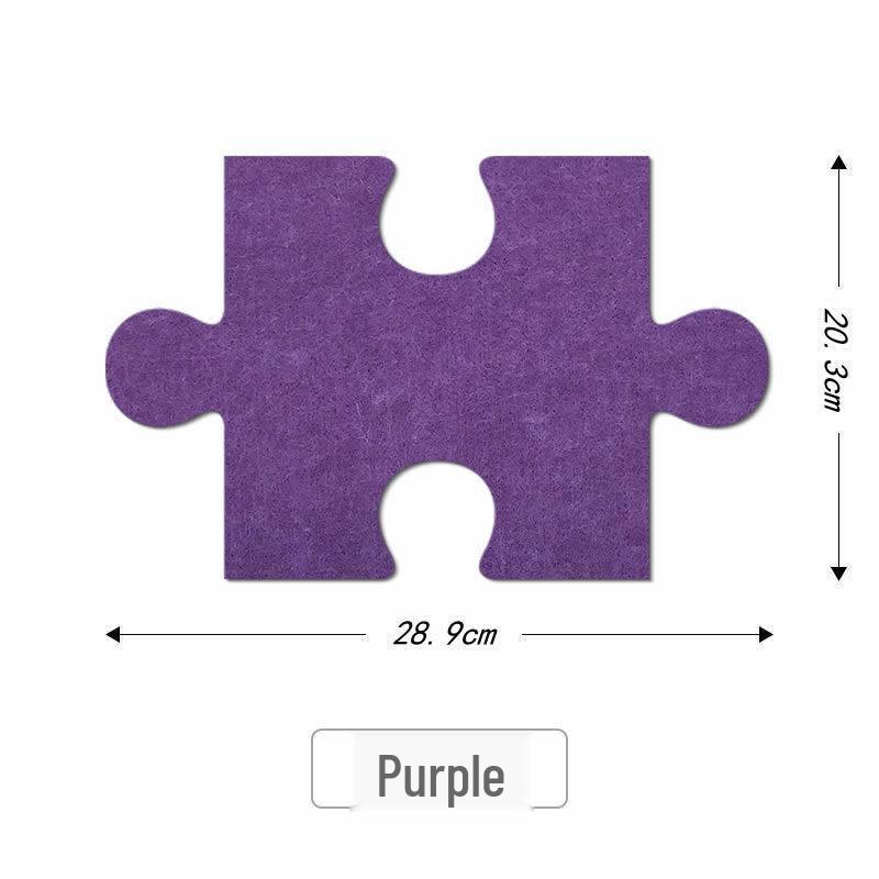 3D Felt Puzzle Wall Decor & Message Board