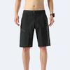 Men's Summer Quick Drying Five Quarter Pants, Loose And Breathable Workwear, Straight Leg Shorts