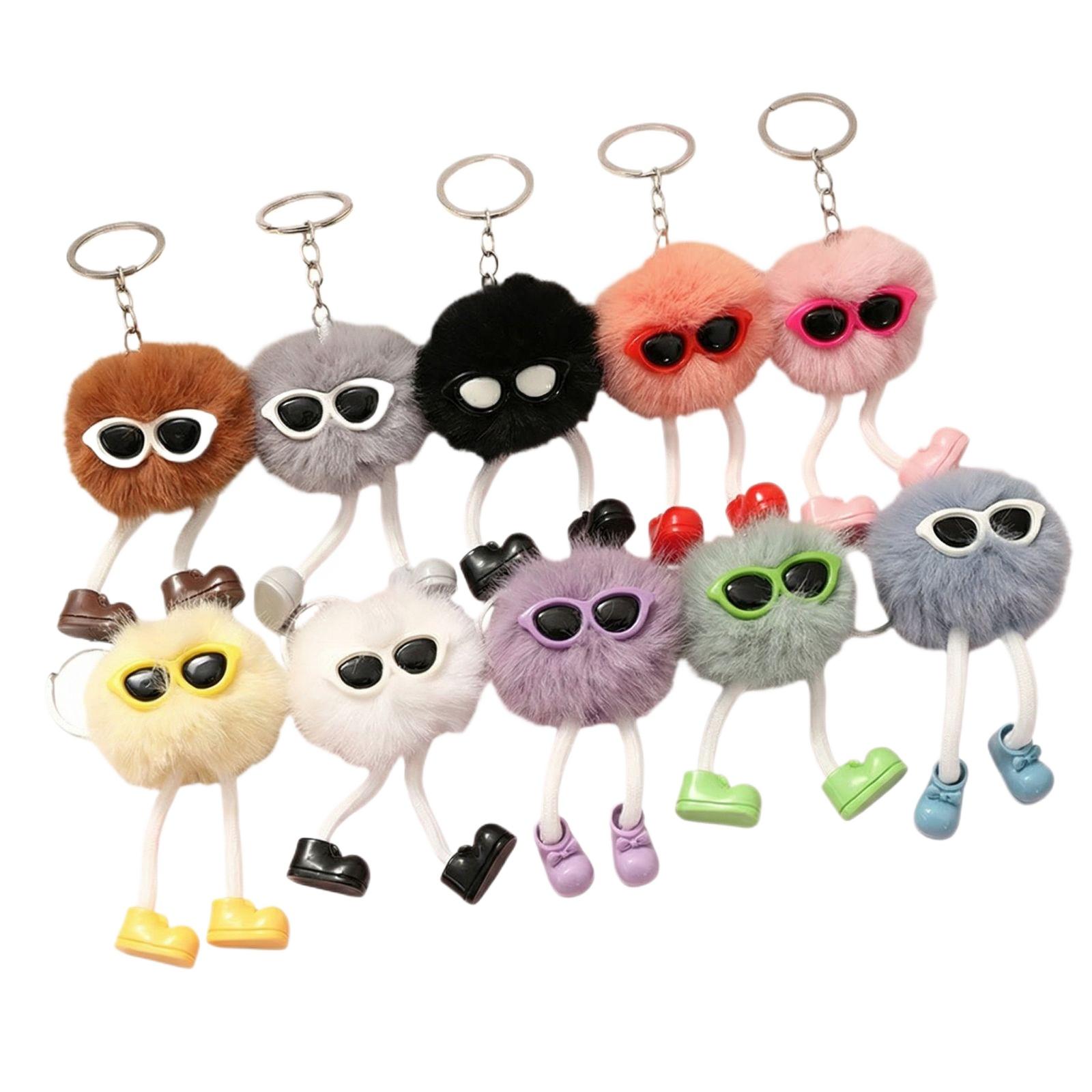 Cute Cartoon Plush Keychain/bag Charm/gift