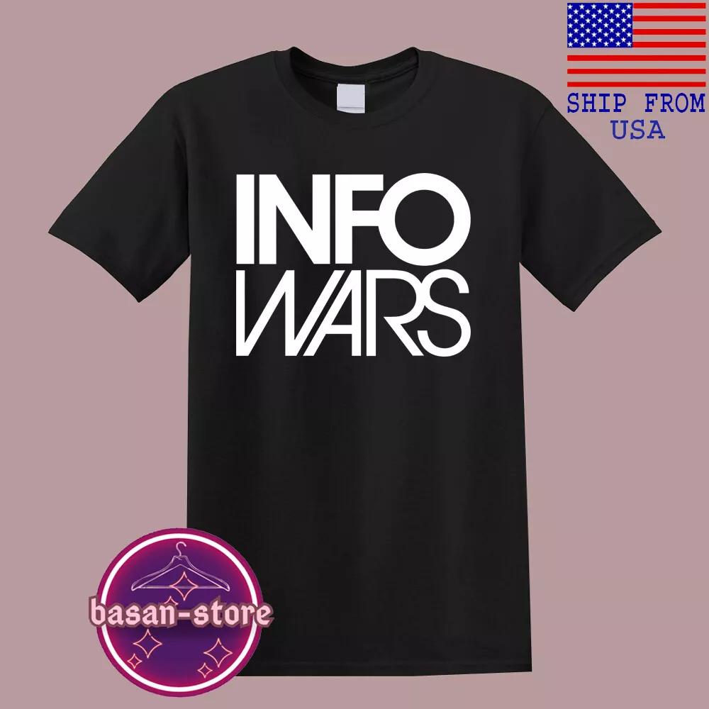 Info Wars Alex Jones Men s Black Size S-5XL M
