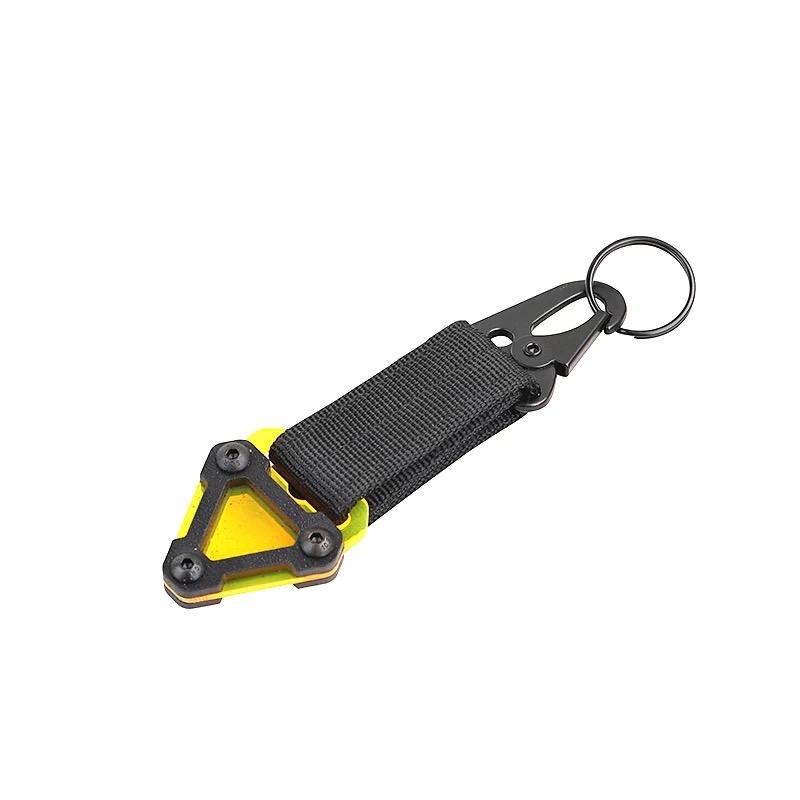 

Outdoor Tactical Backpack Hook Buckle Lock EDC Molle Hanging Buckle Multifunction High Strength Nylon Keychain Bag Accessories