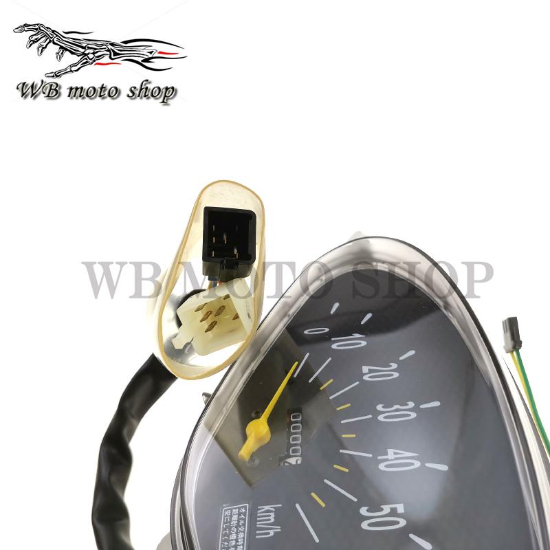 The New Motorcycle Speedometer Speed Meter For Honda DIO 50 AF62 AF68 60km odometer meters total instrument assembly