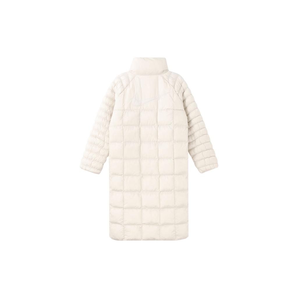 Nike Swoosh Puffer Primaloft Therma-FIT Long Jacket White FB7671-104