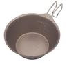 TSBBQ Pure Titanium Sierra Cup by Tsubame Sierra Cup 320 A Titanium Sierra Cup That Has No Curly Has a Smooth Drains and Has No Metallic [Made Sanjo]