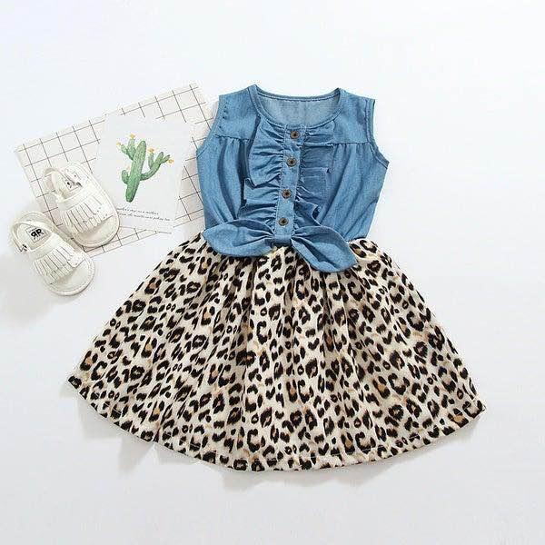 leopard print dress for toddlers