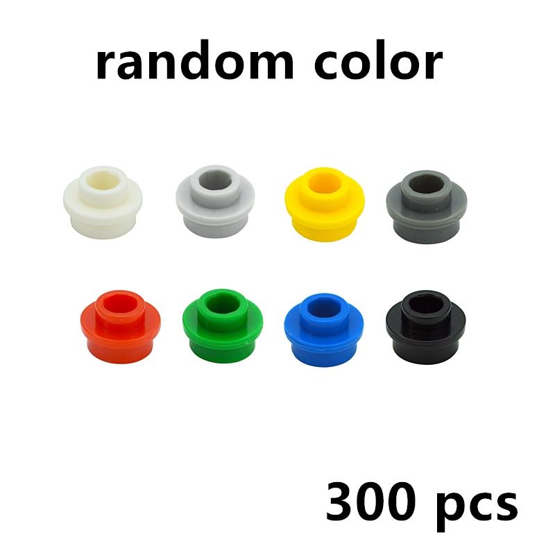 Building Blocks MOC Parts Plate Round 1x1 with Open Stud Compatible with 85861 28626 DIY Educational Technical Toys for Kids