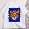 Funny Animal Graphic T Shirts Men Women Summer Cotton Short Sleeve T Shirts Round Neck Printed Streetwear Yk Clothing