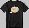Happy Halloween Pumpkin and Mummy Short Sleeve White-Black Men's / Women's T-Shirt H607