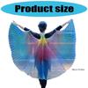 Shimmering Stage Performances Flags Hanging Neck Angles Wing Belly Dance Wing Adult Hand Hook Cloak Easy To Use