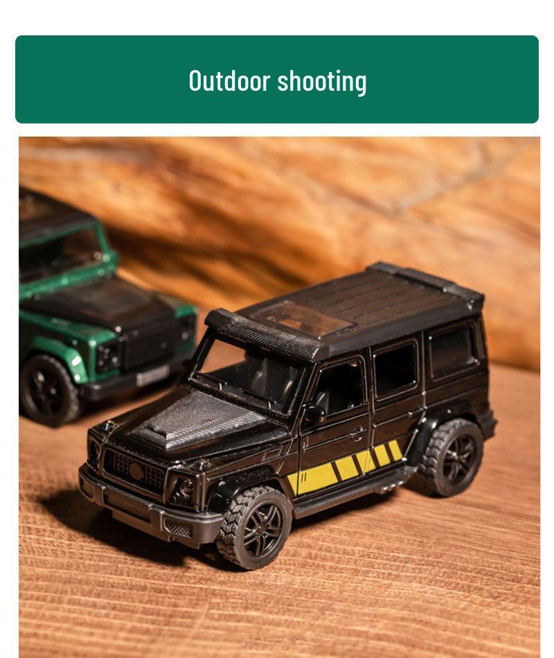 12cm Alloy Off-Road Car Model Toy with Claw Machine Feature - Opens Doors, Ideal Gift for Kids