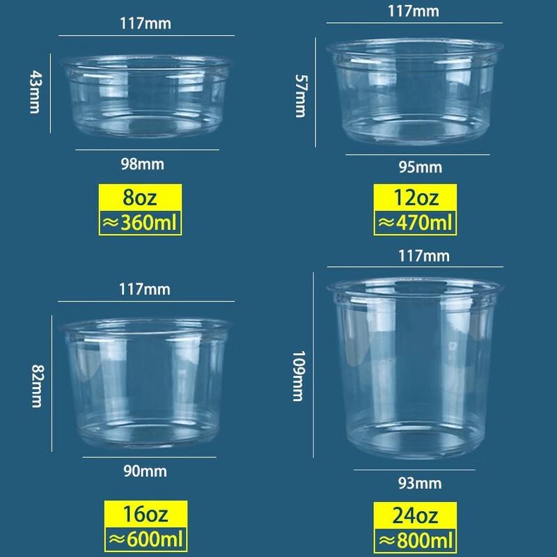 Disposable Transparent Dessert Spoons