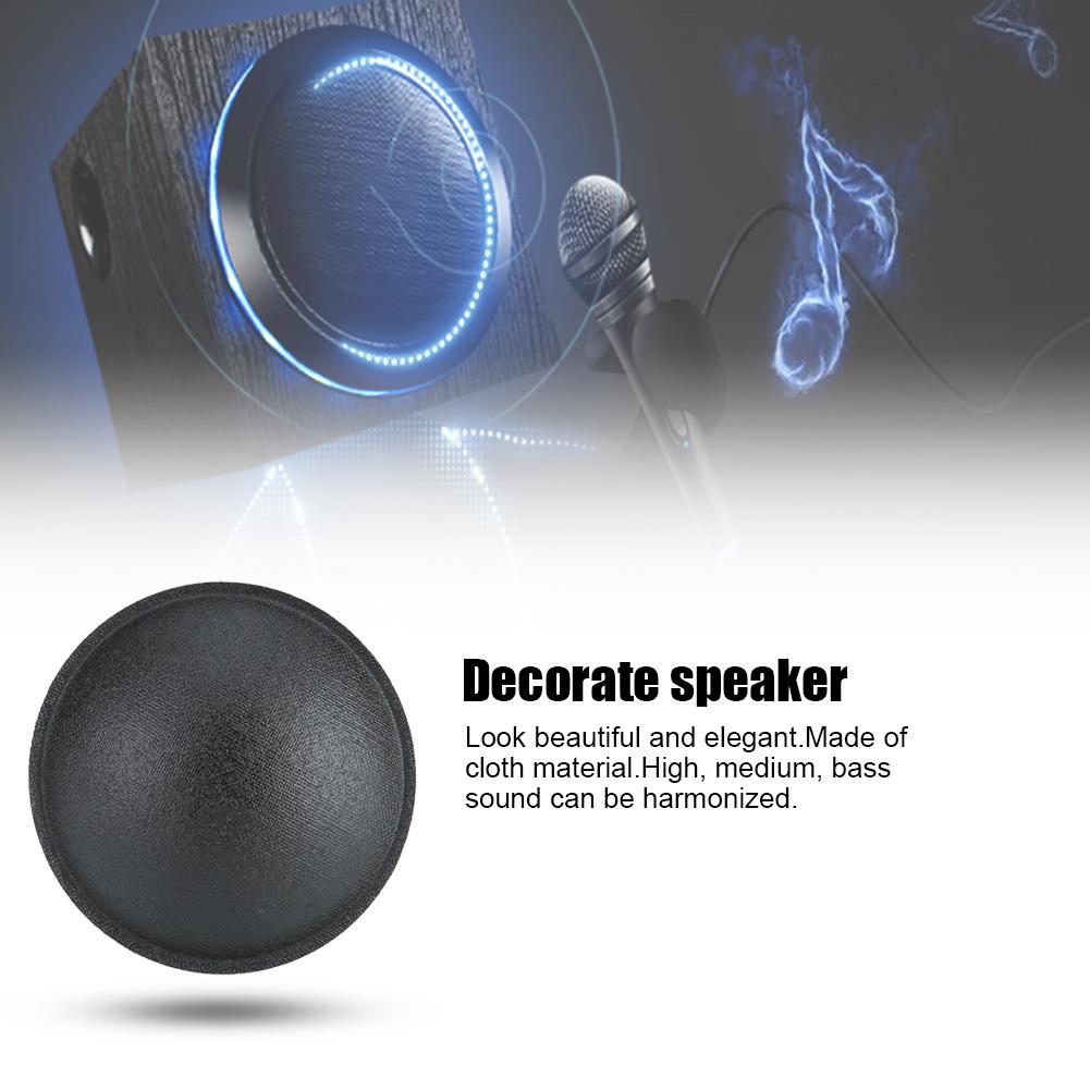 10PCS 55MM Cloth Dust Cap with Slight Elasticity for Speaker Decoration Accessory