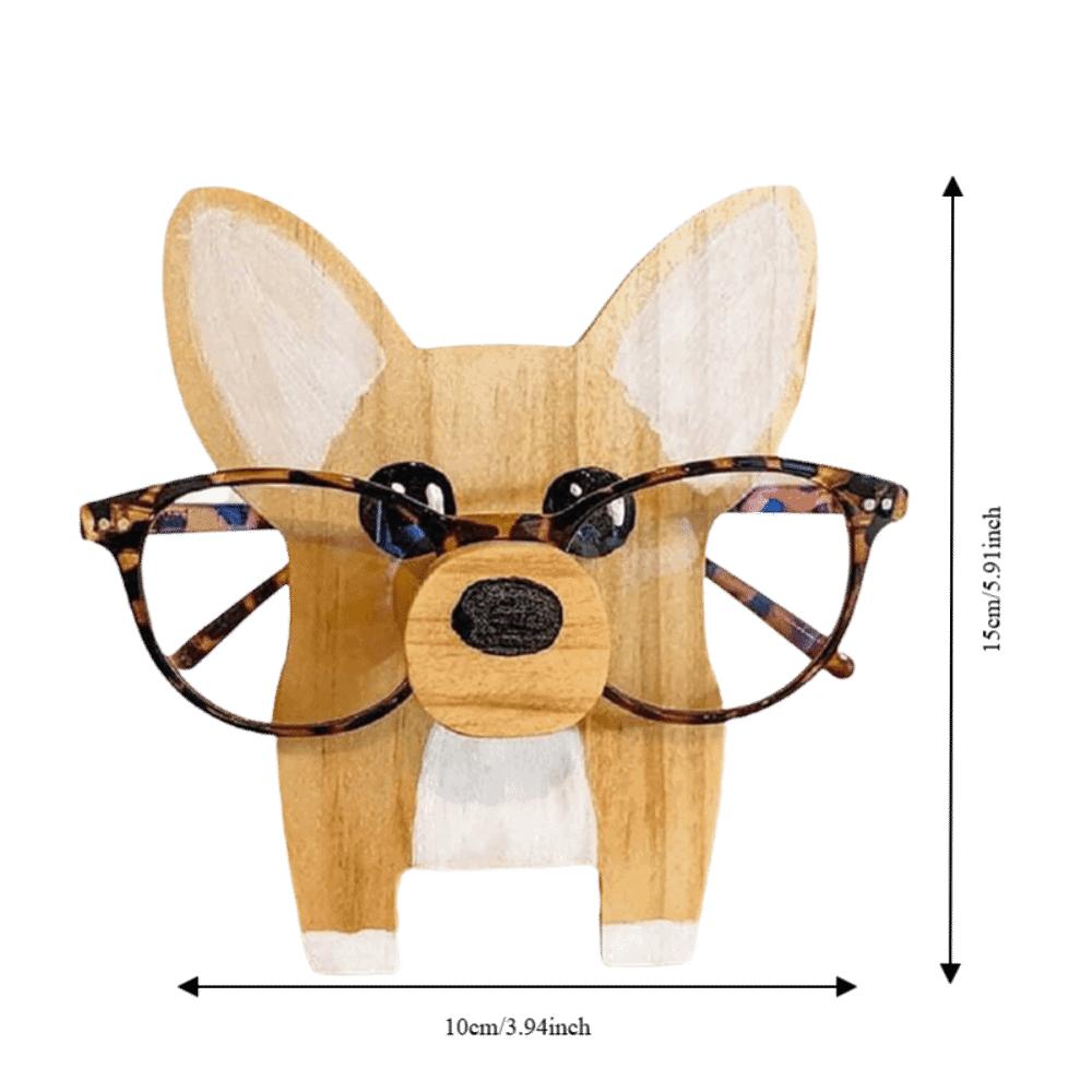 Wooden Glasses Display Stand Animal Shaped Desktop Rack Animal Eyeglass Holder  Nightstand