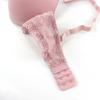 Rosa nahtloser Damen-BH, ungepolsterte Bügel-Unterwäsche, einfarbig, 70B, 75B, 80B, Körbchengröße, Dessous für Mädchen