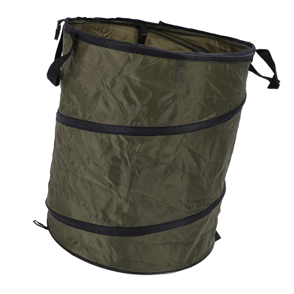 90L Folding Trash Container Portable Water Proof Oxford Cloth Camping Trash Bin for Picnic Outdoor