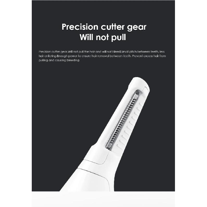 SOOCAS N1 Nose Hair Trimmer Multifunctional Trim Eyebrows Sideburn Hair Ears Hair Portable Waterproof Electric Vibrissa Shaver