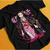 Summer Demon Slayer Shirt Nezuko Tsar Tanjiro Tshirt Muzan Doma Tee Inosuke Zenitsu Unisexs Round Neck Short Sleeve