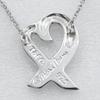 TIFFANY&Co. Loving heart Necklace Paloma Picasso Silver925 2.6g Women Used