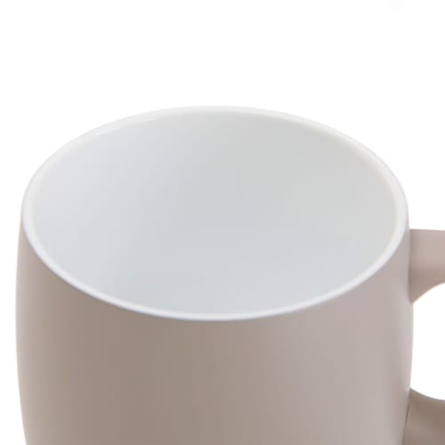 Nitori Ceramic Coated Stainless Steel Mug, Mocha-AL02, 2111100001311