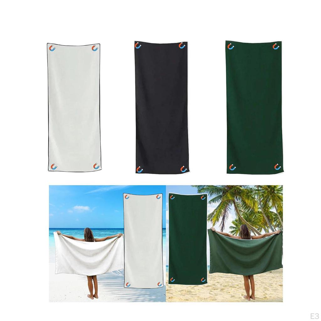 Towel 75 X 30 Inch Absorbent Portable Quick Dry Pool for Fitness Gym Bathing Swimming