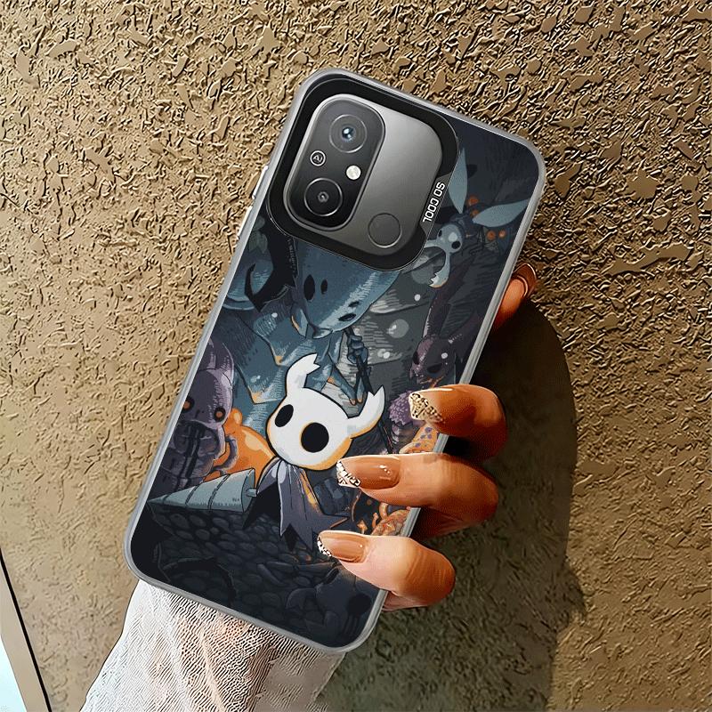H-Hollow K-Knight Game Shockproof Phone Case for Xiaomi Poco X7 X6 X5 X3 Pro F7 Ultra M8 Redmi 15C 15 14C 13C 12C 10C 13 12 10