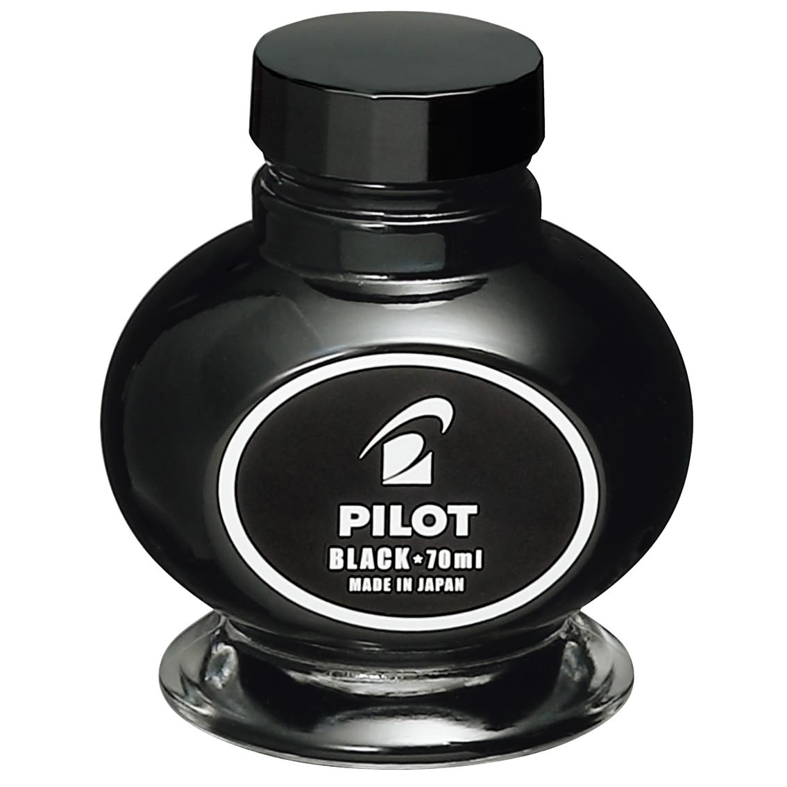 PILOT General Writing Ink for Fountain INK70B Ink, (Suitable Plunger-Type Pens), Black, чёрный