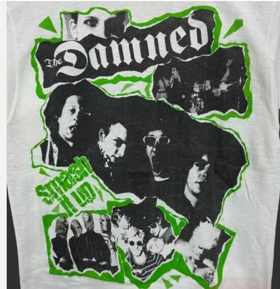 New The Damned Smash It Up 1980 Gift For Fans Unisex S-5XL Shirt Unisex T-Shirt XXL