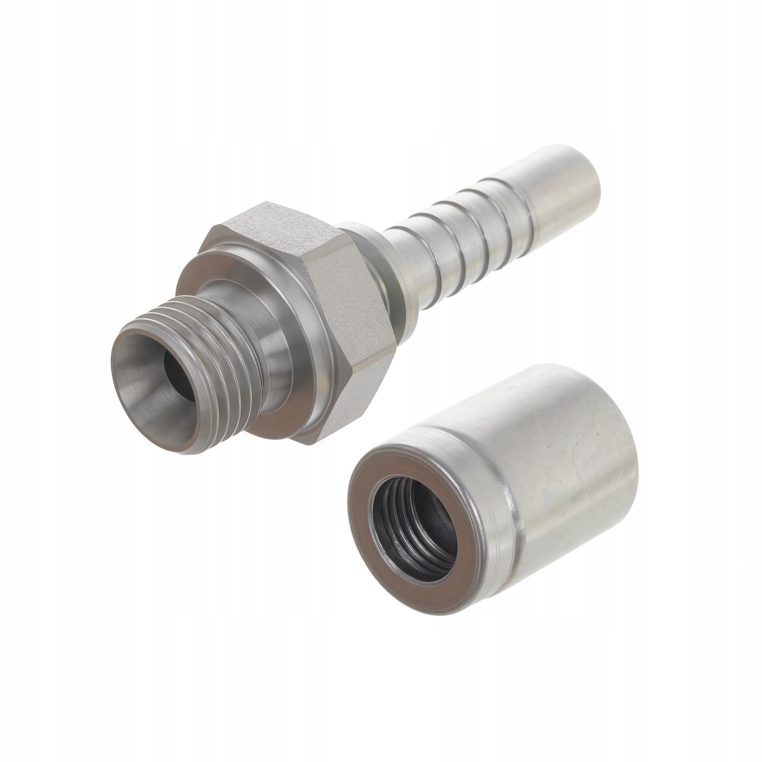 

Rosfix Zakucie do Węża Ciśnieniowego – Wtyk G1/4 M DN6 | Tulejka Stalowa 12,3 x 16 x 27 mm | Wysoka Szczelność i Trwałość