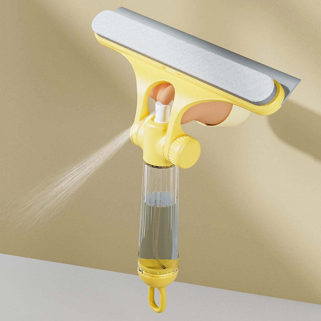 Glass Cleaning Tool Double-Sided Window Glass Wiper Household Cleaning Supplies Glass Scraper Glass Wiper for Window