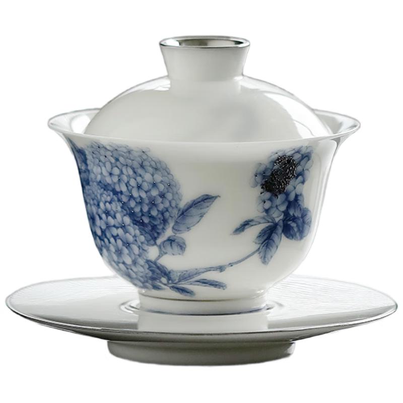 Dujing Shanfang Master Huang Xudong Three-Talent Gaiwan