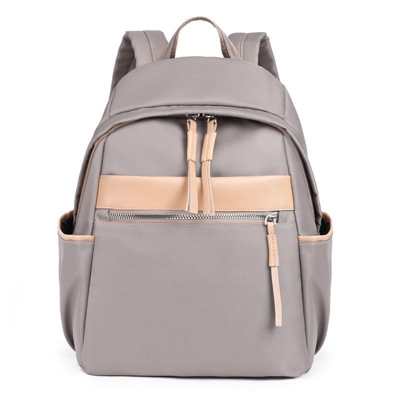 IELGY Women's Oxford Backpack Fashion Contrast Large Capacity Backpack