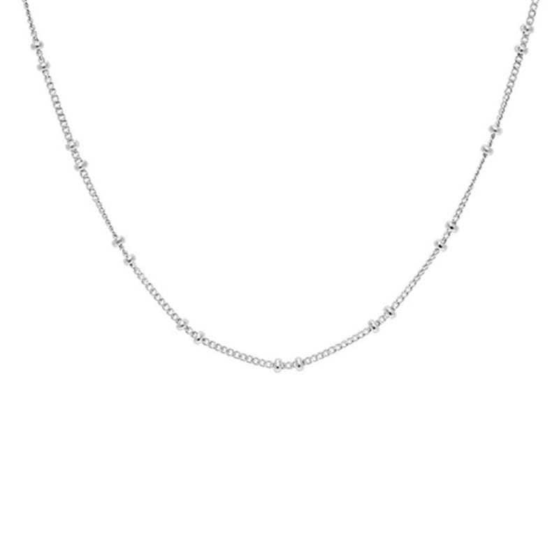 verte [925 silver] Un.silver.72 / boule necklace (2 color)