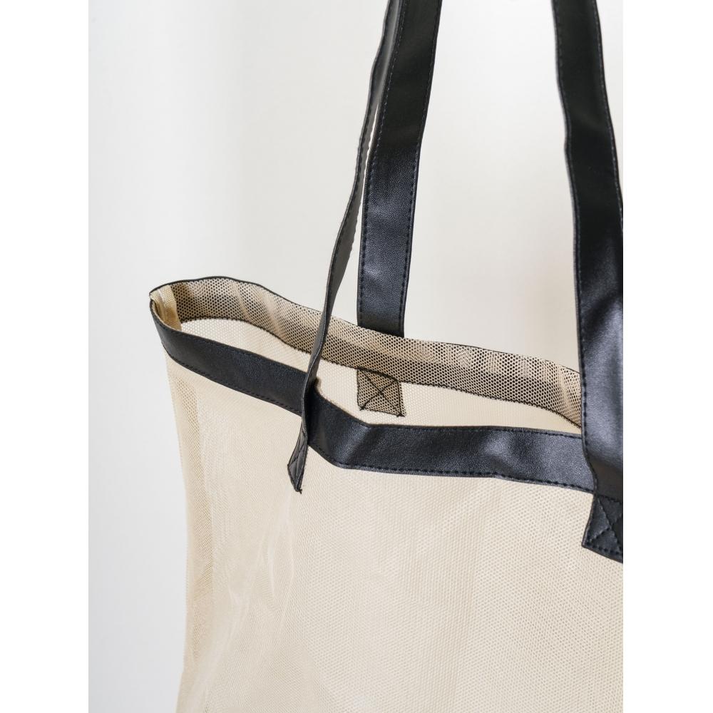 Daiso Velká síťovaná taška přes rameno