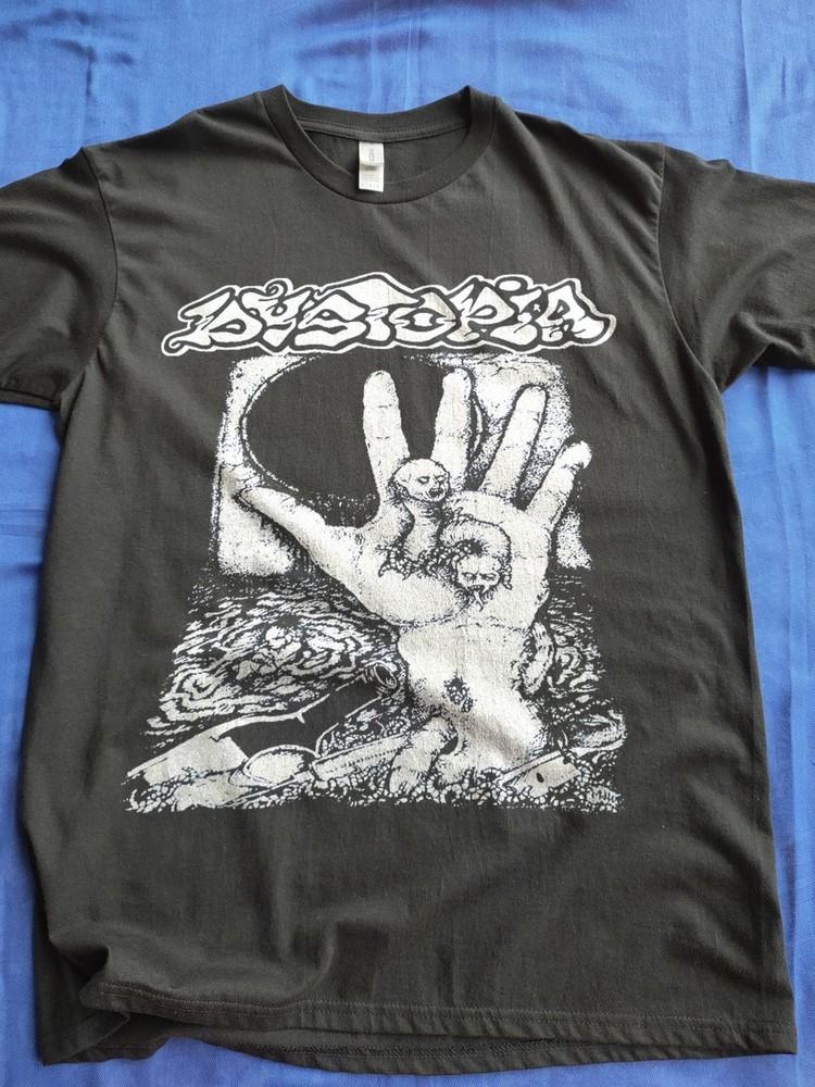 

Dystopia band basic black Reprint short sleeve Unisex T shirt classic NH12642 Unisex T-Shirt S