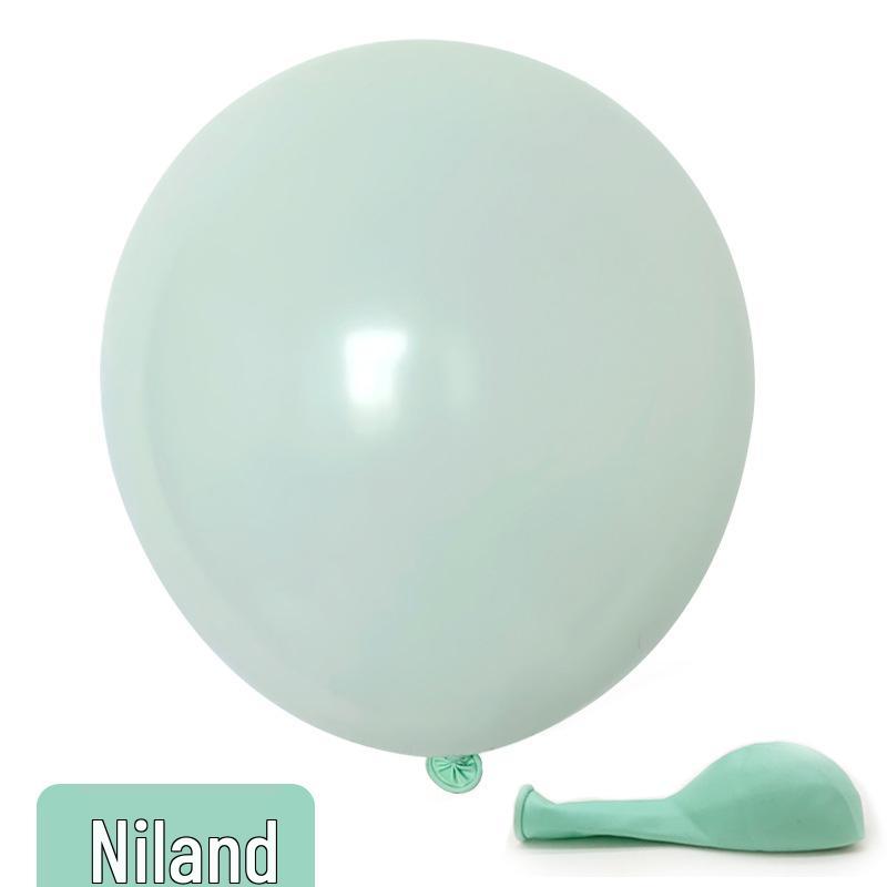 10-Inch Candy Color Latex Balloons for Weddings & Birthdays - 2.2g