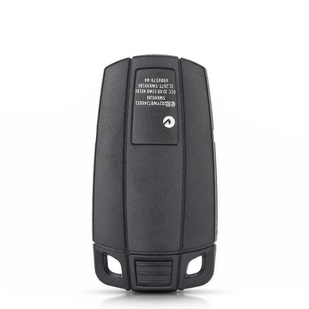 S Smart Car Key Shell For Bmw 1 3 5 6 Series E90 E91 E92 E60 E61 E70 E71 E72 E82 E87 E88 Cas3+ Key X5 X6 Z4 X1 M3 M5
