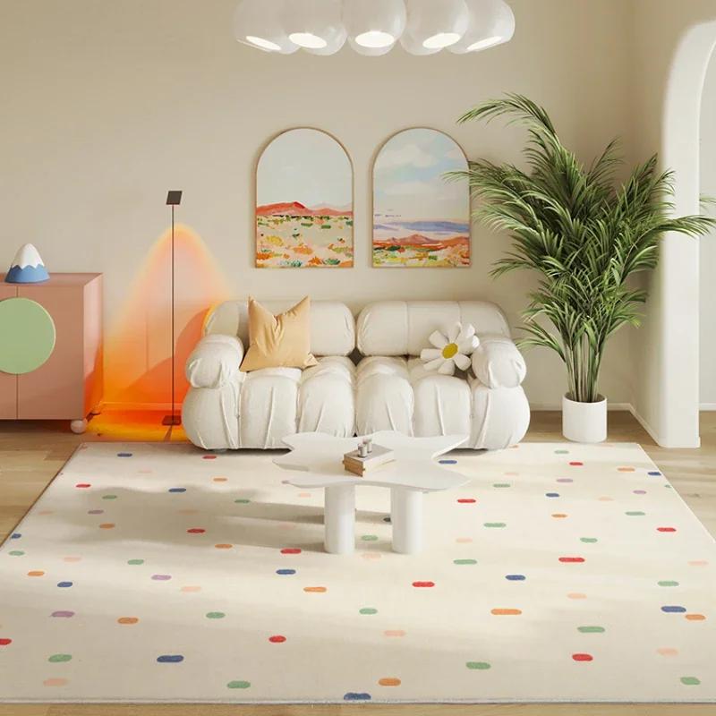 Cute Cartoon Children Play Carpet Living