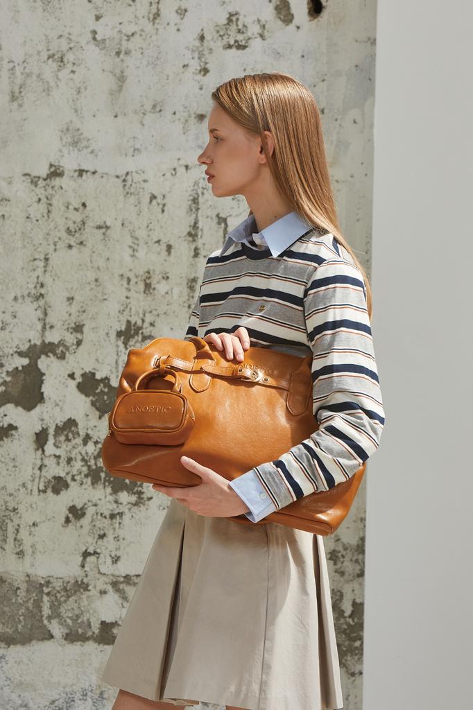 ANOETIC Mini Case Bag Charm_Caramel