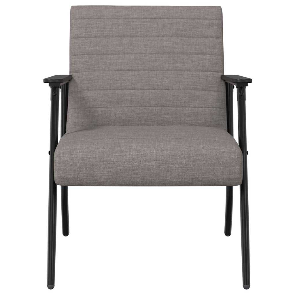 Armchair Taupe 59 X 75 X 78 Cm Fabric